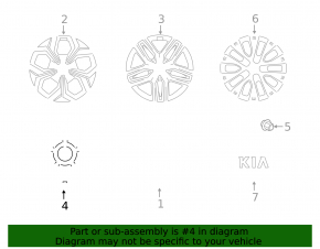 Запасное колесо докатка Kia Forte 19-21 R15 125/80