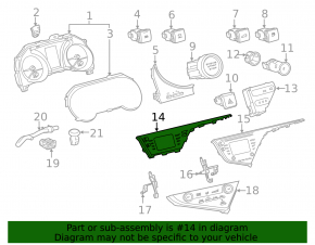 Монитор, дисплей Toyota Camry v70 18-19 царапины