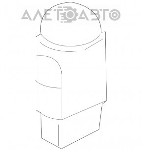 Клапан печки кондиционера Mitsubishi Outlander 14-19