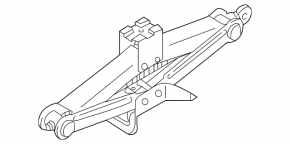 Домкрат Mitsubishi Outlander 22-26