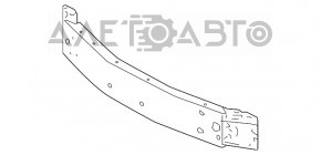 Усилитель переднего бампера Lexus ES250 ES300h ES350 19-26