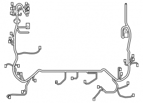 Проводка подкапотная Toyota Sequoia 08-10