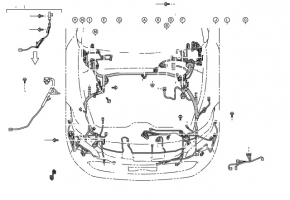 Cablu de inalta tensiune pentru compresor Toyota Rav4 19-hibrid