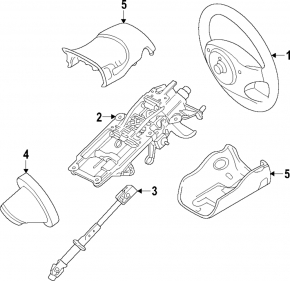 Рулевая колонка Ford Explorer 11-12 manual