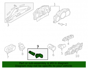 Brichetă consolă centrală Mazda CX-90 24-26