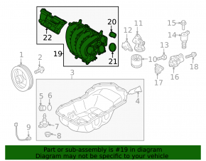 Коллектор впускной Mazda CX-5 17-23 2.5