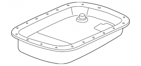 Поддон АКПП BMW 1 E82 08-13 3.0, 3.0T