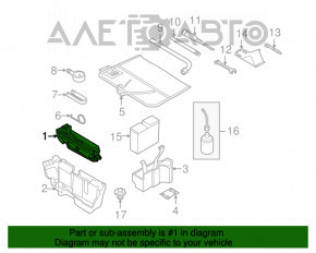 Домкрат Audi Q7 4L 10-15