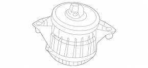 Suport motor dreapta pentru Mercedes GLE 580 20-26 4.0