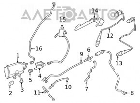 Клапан продувки паров топлива BMW 4 F32/33/36 17-20