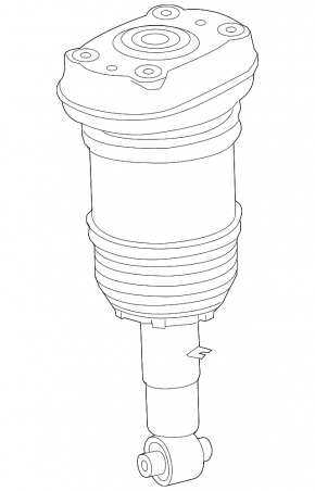 Amortizor pneumatic spate stânga BMW X7 G07 19-24