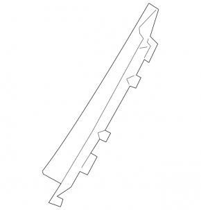 Накладка фонаря внешнего крыло задняя правая Hyundai Elantra AD 19-20 под LED