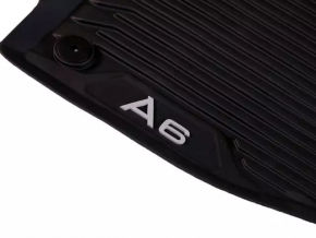 Комплект ковриков салона резина 4шт Audi A6 C8 19-25 черная
