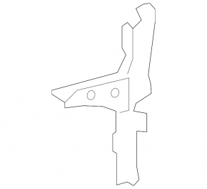 Планка замка капота Toyota 4Runner 14-19