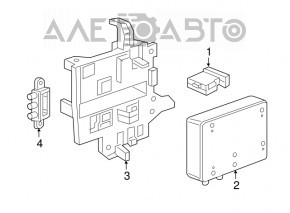 Blocul de radio prin satelit Chevrolet Volt 16-