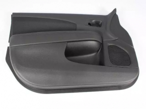 Обшивка двери карточка передняя левая Chrysler 200 11-14 черн