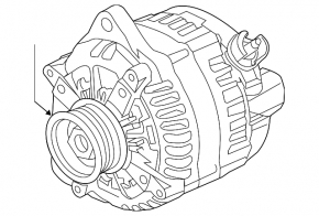 Генератор Lincoln Nautilus 19-23 2.7T