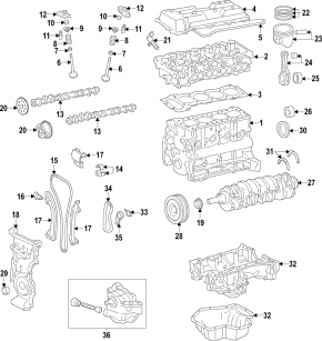 Клапан VVTi Toyota Prius 50 16-22