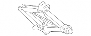 Домкрат Audi Q3 8U 16-18