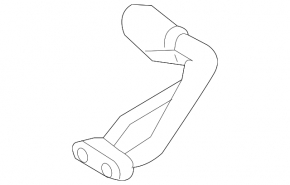 Conductă de aer condiționat compresor-încălzire Land Rover Range Rover Velar 18-20 2.0T, 3.0T, 5.0T către evaporator
