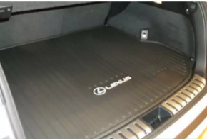 Covor portbagaj Lexus NX200t NX300 NX300h 15-20 negru, cauciuc