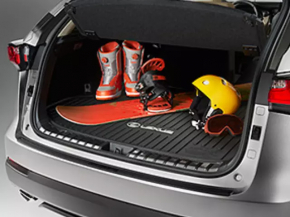 Коврик багажника резина Lexus NX200t NX300 NX300h 15-20 черный,