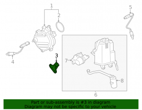 MAP sensor BMW 3 E90 E92 07-12 3.0