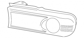 Поворотник передний левый Toyota FJ Cruiser 07-11