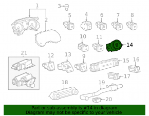 Кнопка start\stop Toyota Rav4 19-24