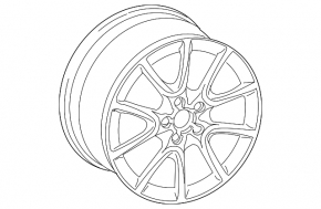 Диск колесный R18 Audi Q5 8R 09-17