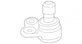 Шаровая опора передняя левая Buick Encore 13-22