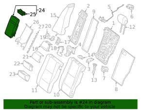Подлокотник заднего ряда сидений 2 ряд Mercedes C-class W205 15-21 кожа бежевая