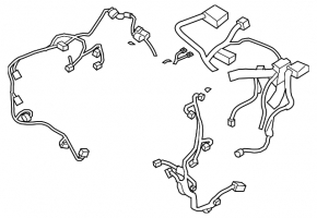Проводка моторная Subaru Outback 20-23 2.5