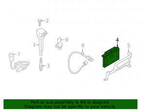 Блок ECU компьютер двигателя Hyundai Elantra 21-23 2.0