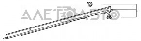 Порог правый Toyota Highlander 20-26