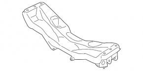 Подрамник передний Subaru Impreza WRX GH 08-14 2.5T