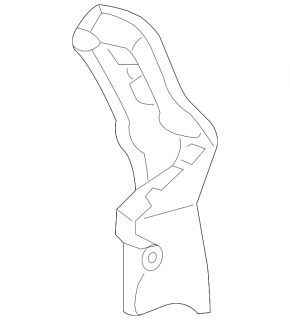 Подкрылок задний правый Lexus RX300 RX330 RX350 RX400h 04-09