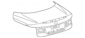 Capacul portbagajului Lexus IS 14-20