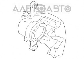 Суппорт передний правый Mini Cooper F56 3d 14-24 282x22