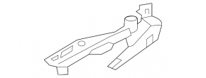Петля капота левая Honda Civic X FC 16-21