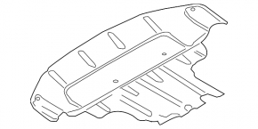 Защита двигателя Audi Q7 4L 10-15