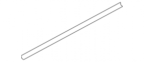Ornament ușă stânga față inferioară Infiniti QX50 14-15