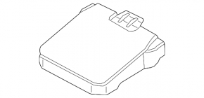 Крышка корпуса АКБ передняя Ford Focus mk3 11-18 2.0