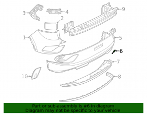 Capac carlig remorcare bara spate pentru structura Volkswagen ID.4 21-23 gri inchis