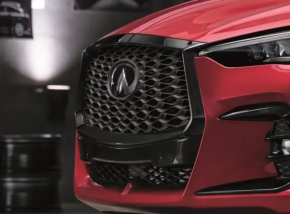 Уплотнитель капота на бампере Infiniti QX50 19-25
