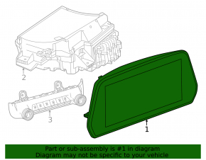 Щиток приборов Chevrolet Equinox EV 24-26 27к