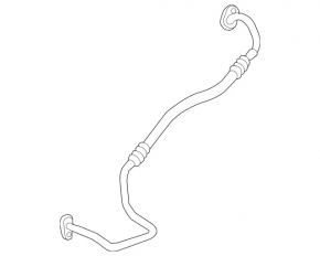 Трубка кондиционера конденсер-компрессор Mercedes C-class W205 300 19-21