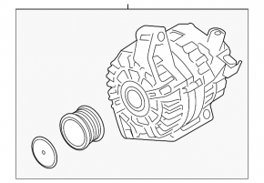 Генератор Ford Focus mk3 15-18 рест 2.0