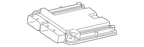 Blocul ECU al calculatorului motorului Audi Q5 8R 09-17 2.0T