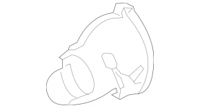 Capăt tobă dreapta Mercedes W212 14-16